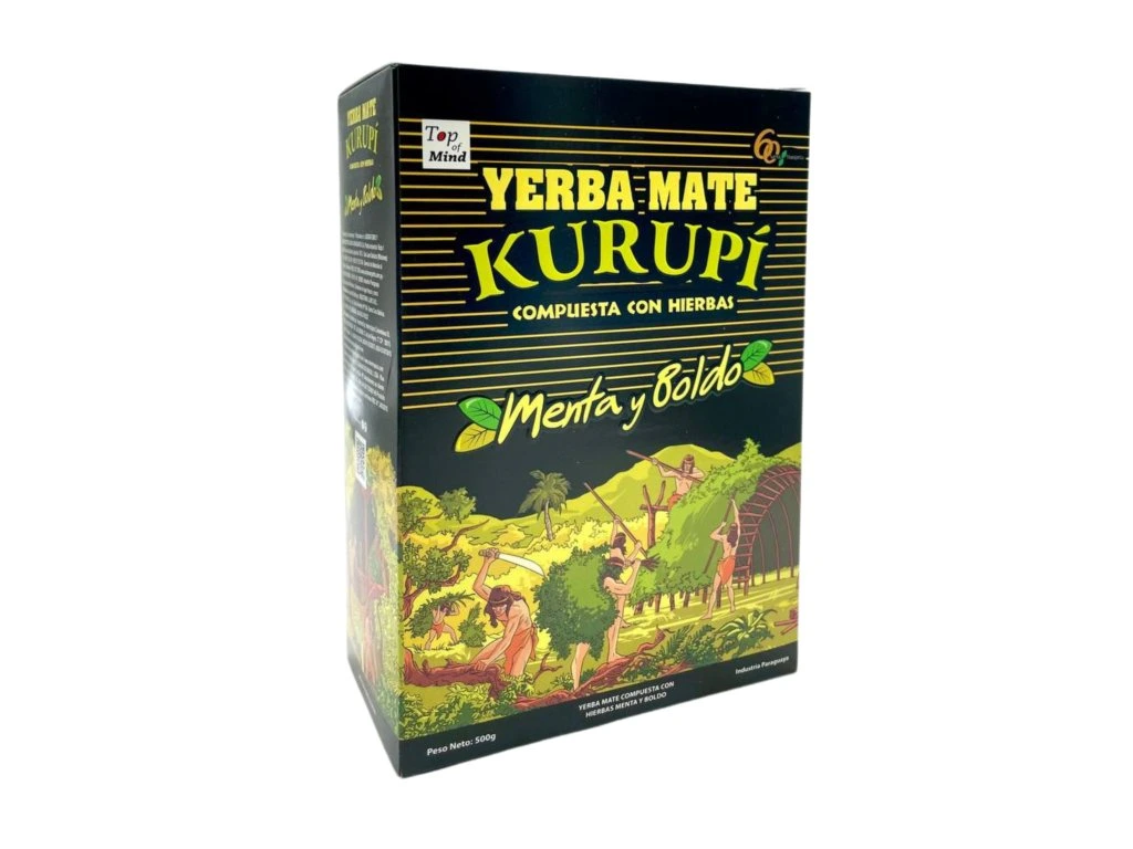 Kurupi Menta Boldo image 1 – Yerba Mate Tea