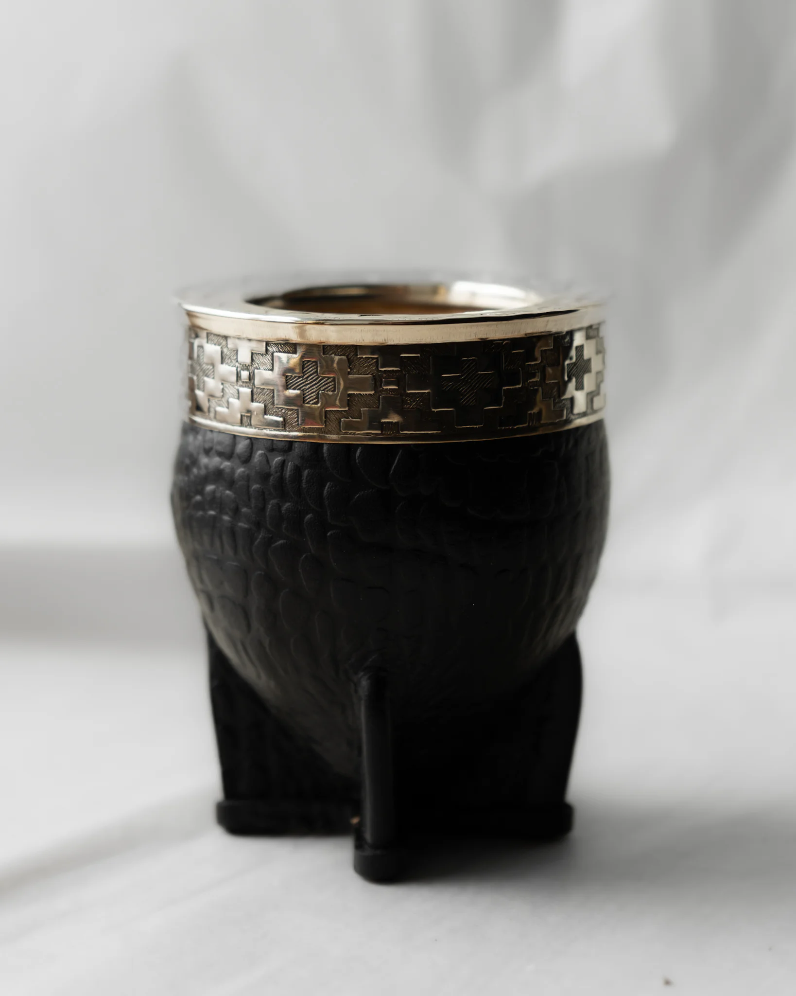 Black Imperial Perito Yerba Mate Gourd image 1